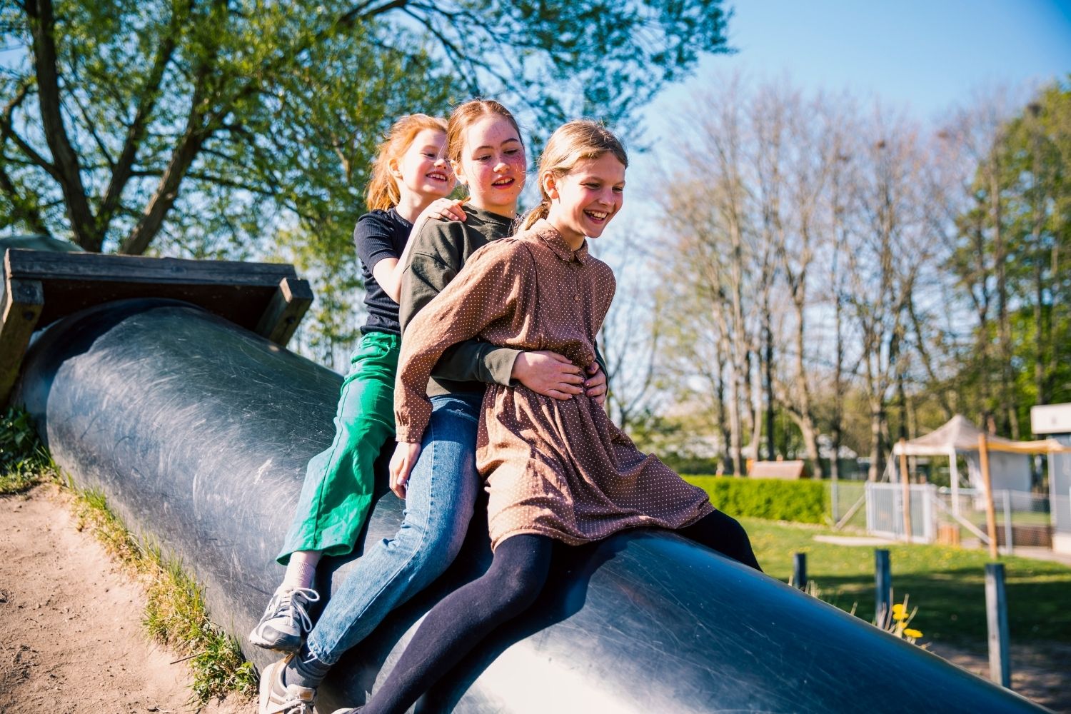 Elever Legeplads Rutsjebane Skolegård KH Elever Legeplads Rutsjebane Skolegård KH